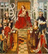 GALLEGO, Fernando Madonna of the Catholic Kings sdg Sweden oil painting reproduction